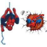 Eryi - 2pcs stickers muraux spider - man 3d effect autocollants chambre decor décoration sticker adhesif ... Eryi - 2pcs stickers muraux spider - man 3d effect autocollants chambre decor décoration sticker adhesif ...