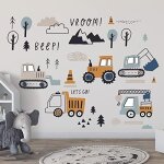 Eryi - 37 pièces stickers muraux enfants, decoration chambre bebe garcon, autocollant mural enfant, déco ... Eryi - 37 pièces stickers muraux enfants, decoration chambre bebe garcon, autocollant mural enfant, déco ...