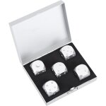 Eryi - ds a, ds 6 faces, metal dice d6, 5pcs a mults pointice d6 en bois ae d'aum table jjeux de poker ...