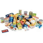 Eryi - 7206 set d'accessoires en ligne garni de produits franais i botes et conserves pour la boutique ...