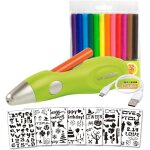 Eryi - - arographe pour enfants, 4446 - 0001, vert, ensemble de 20 pices