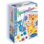 Eryi - - aquarellum mini - chats 4 planches - kit peinture - peinture aquarellable magique - a partir ...