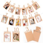 Eryi - banderole anniversaire 1 an, bb guirlande anniversaire 1 a 12 mois, photo bannires dcorations ...