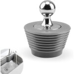 Eryi - bonde baignoire, conique matériau en silicone bouchon baignoire, bouchon silicone avec poignée ... Eryi - bonde baignoire, conique matériau en silicone bouchon baignoire, bouchon silicone avec poignée ...