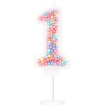 Eryi - bougies d'anniversaire numrotes, jolies bougies macarons couleur bonbon bougies d'anniversaire ...