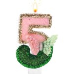 Eryi - bougie d'anniversaire sur le thème des sorcières, bougies numérotées en forme papillon rose et ... Eryi - bougie d'anniversaire sur le thème des sorcières, bougies numérotées en forme papillon rose et ...