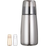 Eryi - carafe en verre, carafe d'eau de chevet et verre pour table de nuit, carafe d'eau pour boisson ...