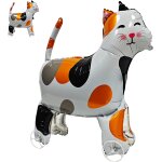 Eryi - chat ballon animaux jungle, ballon debout chat ballons anniversaire pour enfants, ballon en aluminium ...