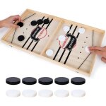 Eryi - fast sling puck game, foosball winner board game, 2 en 1 hockey jeu de société 2 personnes hockey ... Eryi - fast sling puck game, foosball winner board game, 2 en 1 hockey jeu de société 2 personnes hockey ...