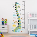 Eryi - ® graz design sticker mural dcoratif pour chambre d'enfant motif dinosaure