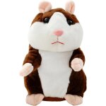 Eryi - hamster parlant 16 cm, peluche interactive qui répète vos mots, jouet educatif et amusant pour ... Eryi - hamster parlant 16 cm, peluche interactive qui répète vos mots, jouet educatif et amusant pour ...