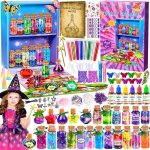 Eryi - kits de potions de fes, kit potion magique enfant avec 24 bouteilles magiques, cristaux d'energie, ...