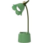 Eryi - lampe de bureau led enfant, lampe de table flower bird rechargeable par usb, lampe de lecture ...