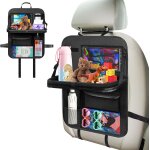 Eryi - organisateur voiture enfant, protege siege voiture enfant, organisateur siege avec plateau, kick ...