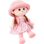Eryi - poupée de chiffon fille mignon jouet en peluche bébé douce poupée princesse chapeau et vêtements ... Eryi - poupée de chiffon fille mignon jouet en peluche bébé douce poupée princesse chapeau et vêtements ...