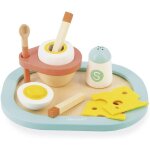 Eryi - - mon premier coquetier - ?uf a la coque - jouet d'imitation cuisine et dinette - 9 elments inclus ...