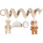 Eryi - spirale d'activités babou le lion bébé avec animaux en peluche - a suspendre pour poussette, siège ... Eryi - spirale d'activités babou le lion bébé avec animaux en peluche - a suspendre pour poussette, siège ...
