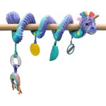 Eryi - - spirale d`activits kiprokos le zbre - jouet d`eveil pour bb avec activits sonores et tactiles ...