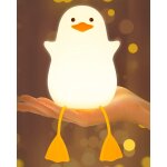 Eryi - veilleuse enfant canard 2 modes couleur, led rechargeable, minuterie 20 minutes, contrôle tactile, ... Eryi - veilleuse enfant canard 2 modes couleur, led rechargeable, minuterie 20 minutes, contrôle tactile, ...