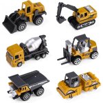 Eryi - voiture jouet en métal, coffret 6 véhicules de construction camion cadeau, pour enfant garçon ... Eryi - voiture jouet en métal, coffret 6 véhicules de construction camion cadeau, pour enfant garçon ...