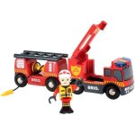 Eryi - world - 33811 - camion de pompiers son et lumière - piles incluses - pour circuit de train en ... Eryi - world - 33811 - camion de pompiers son et lumière - piles incluses - pour circuit de train en ...