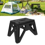 Escabeau pliant extrieur robuste en plastique pliable escabeau portable pliant tabouret de pche