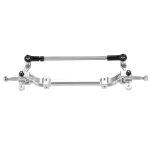 Essieu de roue avant droit en mtal, pour camion tracteur tamiya 1 / 14, remorque grimpante rc