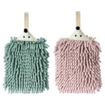 Essuie - mains en chenille douce absorbante avec boucle, bain, spa, bureau, cuisine, confortable, séchage ... Essuie - mains en chenille douce absorbante avec boucle, bain, spa, bureau, cuisine, confortable, séchage ...