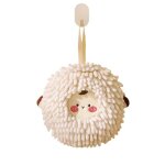 Essuie - mains pour enfants, boule de serviette de bain mignonne, bouffe de schage des mains avec boucle, ...