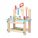 Etabli en bois vis a jouets Etabli en bois vis a jouets