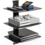 Etagre flottante pour centre de divertissement, peut supporter jusqu'a 8 kg, etagre tv avec verres ...