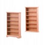 Etagre de prsentation en bois 2x1:12 pour micro - meubles de jardin