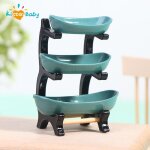 Etagère de rangement pour meubles de maison de poupée, mini etagère de rangement de cuisine, accessoires ... Etagère de rangement pour meubles de maison de poupée, mini etagère de rangement de cuisine, accessoires ...