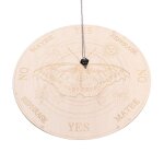 Etoile pendule planche radiesthsie divination mtaphysique message board planche en bois avec un collier, ...