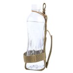 étui pour bouteille en nylon imperméable avec sangle élastique à crochets et boucles (kaki) étui pour bouteille en nylon imperméable avec sangle élastique à crochets et boucles (kaki)