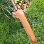 Etui en cuir pu pour pinces a feu, camping en plein air, couverture de protection, chemin�e portable, ...