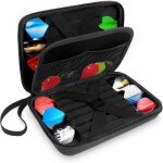 Etui à fléchettes, etui de rangement rigide en eva, portefeuille a fléchettes pour pouvant contenir 12 ... Etui à fléchettes, etui de rangement rigide en eva, portefeuille a fléchettes pour pouvant contenir 12 ...