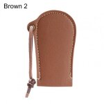 Etui isolant en cuir de vache, housse polyvalente pour poigne de pot d'extrieur, texture epaisse, support ...