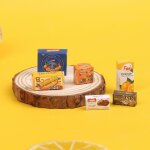 Etui a nourriture et boissons pour maison de poupe, 6 pices / ensemble, accessoires miniatures, modles ...