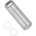 Etui a pilules hermétique porte - clés etanche a capsule de pilule, support de batterie pour etui de ... Etui a pilules hermétique porte - clés etanche a capsule de pilule, support de batterie pour etui de ...