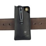 Etui de poche edc en cuir multi - outils, petit etui pour couteau utilitaire, coups de pied / herbes ...