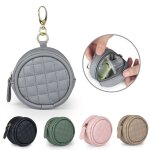 Etui porte - sucette en cuir pu avec attache - clip, pochette pour sucettes avec fermoir attach aux ...