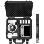 Etui rigide etanche pour dji flip drone, bundle fly more, dji rc 2, dji rc n3 / rc n2, batteries (9 pices), ...