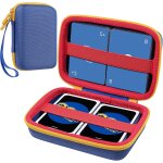 Etui rigide compatible avec jeux de uno - capacité maximale de 300 cartes (bleu, sans les cartes) Etui rigide compatible avec jeux de uno - capacité maximale de 300 cartes (bleu, sans les cartes)