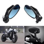 Evago 1 paire moto vélo tricycle poignée barre rétroviseur extérieur fit pour ducati honda yamaha Evago 1 paire moto vélo tricycle poignée barre rétroviseur extérieur fit pour ducati honda yamaha