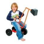 Excavatrice en métal - pelleteuse manuelle pour enfant avec roues - idéal au bac a sable ! Excavatrice en métal - pelleteuse manuelle pour enfant avec roues - idéal au bac a sable !