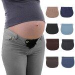 Extenseur de ceinture de pantalon de grossesse pour femme enceinte, vtement d'extension de taille, elastique ...