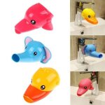Extension de robinet animaux amusants, 1 pice, baignoire pour bb, lavage des mains, cadeau d'vier ...
