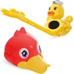 Extension robinet pour enfant, 1 pi�ces rallonge de robinet, design en forme de canard, r�glable, plus ...
