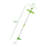 Extracteur de mauvaises herbes portable en aluminium, dã©sherbeur de racines, dã©sherbeur de griffes ... Extracteur de mauvaises herbes portable en aluminium, dã©sherbeur de racines, dã©sherbeur de griffes ...